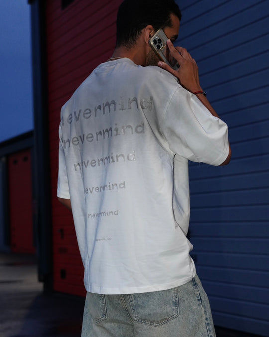 t-shirt - nevermind